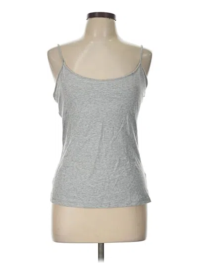 Pre-owned Route 66 Tank Top Silver Strapless Neckline Tops