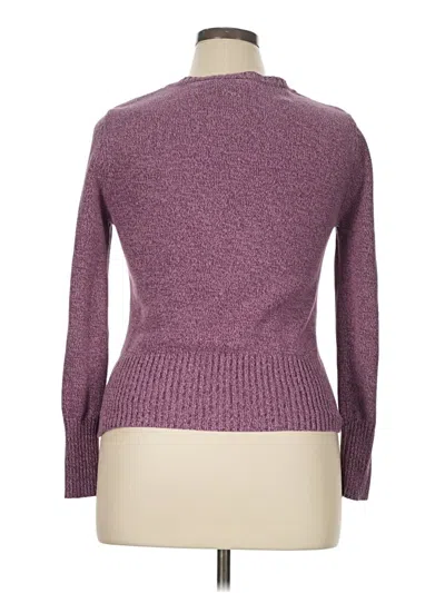 Pre-owned Route 66 Turtleneck Sweater In Purple