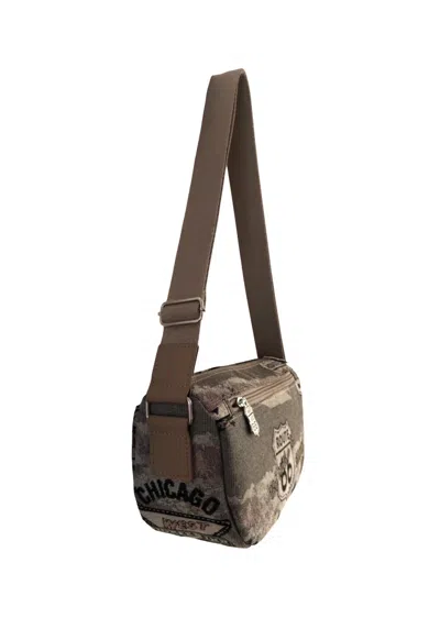 Route 66 Women's Adjustable Strap Crossbody Bag In Beige In Red