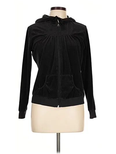 Pre-owned Route 66 Zip Up Hoodie In Black