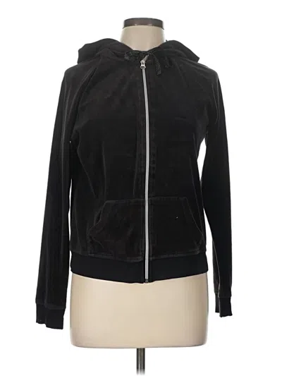 Pre-owned Route 66 Zip Up Hoodie In Black