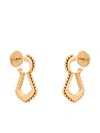 Rouvenat 18k Yellow Gold Small Unlock Earrings In Gold