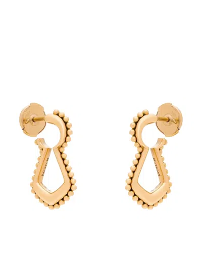 Rouvenat 18k Yellow Gold Small Unlock Earrings
