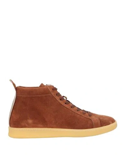 Rov Man Sneakers Brown Size 11.5 Soft Leather
