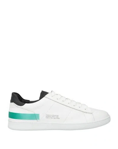 Rov Man Sneakers White Size 8 Leather
