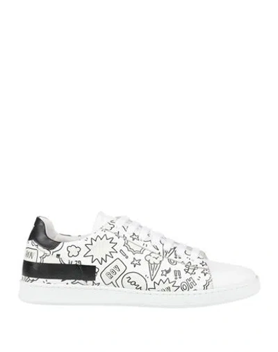 Rov Man Sneakers White Size 8.5 Leather