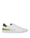 Rov Man Sneakers White Size 10.5 Soft Leather In White