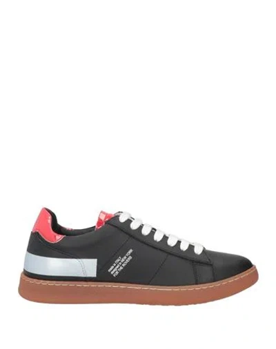 Rov Woman Sneakers Black Size 9 Soft Leather