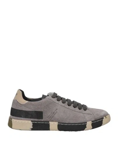 Rov Woman Sneakers Grey Size 7.5 Leather