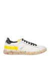 Rov Woman Sneakers Off White Size 9.5 Soft Leather In Off White