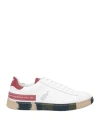 Rov Woman Sneakers White Size 9 Soft Leather In White