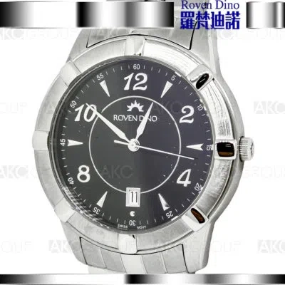 Pre-owned Roven Dino Newport 2008mss12 Swiss Movement Mens Watch