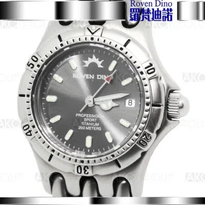 Pre-owned Roven Dino Talon Titanium 8008wxx12 Swiss Movement Womens Watch