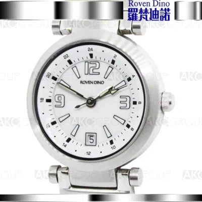 Pre-owned Roven Dino Voyager 6014lss15 Swiss Movement Womens Watch