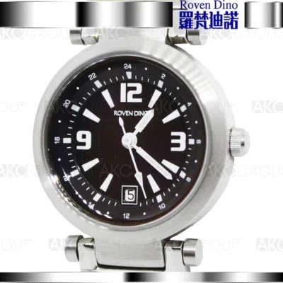 Pre-owned Roven Dino Voyager 6014mss11 Swiss Movement Mens Watch