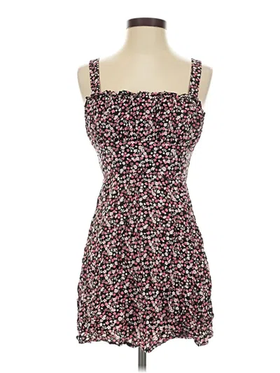 Pre-owned Row A Casual Dress In Black