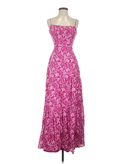 Row A Casual Dress In Pink