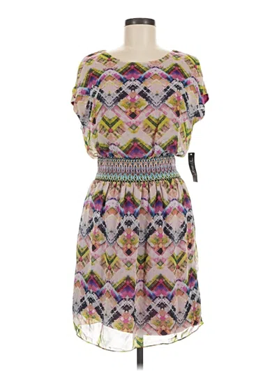 Row A Casual Dress In Purple