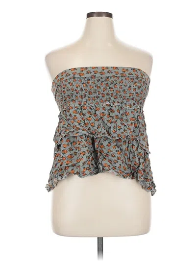 Pre-owned Row A Casual Skirt In Brown