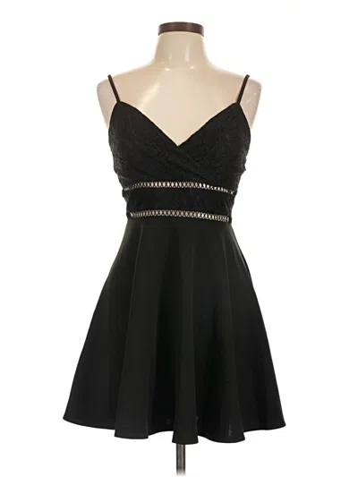 Row A Cocktail Dress In Black