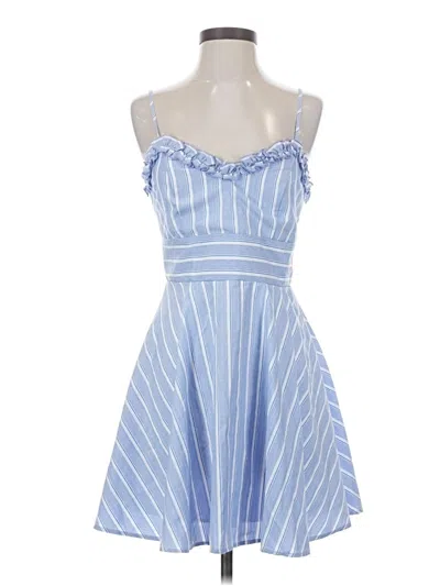 Pre-owned Row A Cocktail Dress In Blue