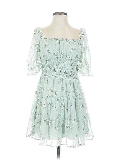 Pre-owned Row A Cocktail Dress In Green