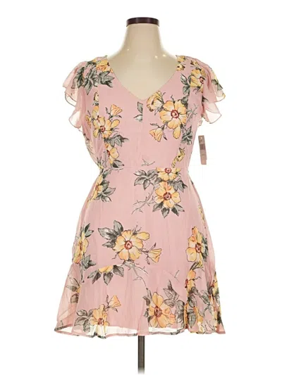 Row A Cocktail Dress In Pink