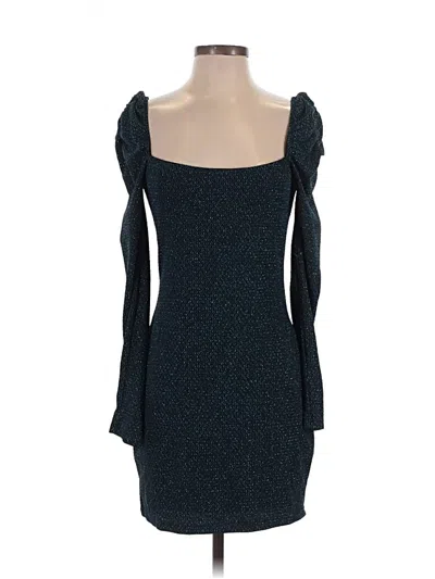 Pre-owned Row A Cocktail Dress In Teal