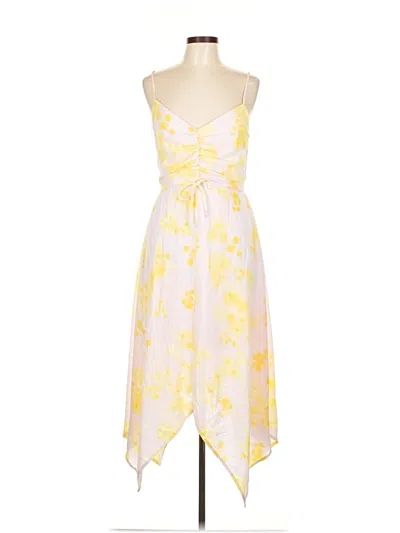 Pre-owned Row A Cocktail Dress In Yellow