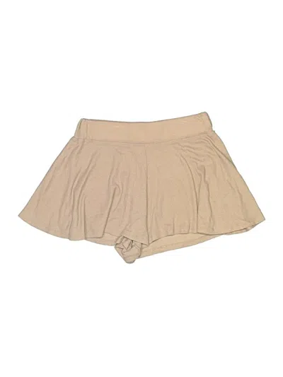 Pre-owned Row A Shorts In Tan