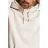 Rowan Barton Terry Raglan Hoodie In White