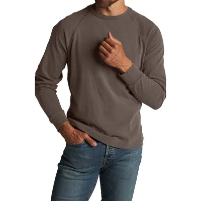 Rowan Maxwell Raglan Sleeve T-shirt In Brown