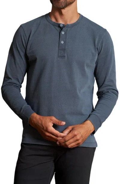 Rowan Midland Henley In Blue
