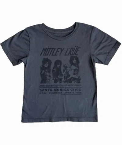 Rowdy Sprout Kid's Motley Cru Short Sleeve Tee In Black