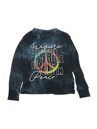 Pre-owned Rowdy Sprout Kids' Long Sleeve T-shirt In Blue
