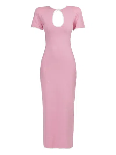 Rowen Rose Cut-out Jersey Midi Dress