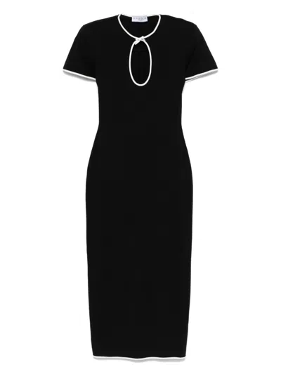 ROWEN ROSE CUT-OUT MAXI DRESS