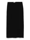 Rowen Rose Minirock Mit Applikationen In Schwarz