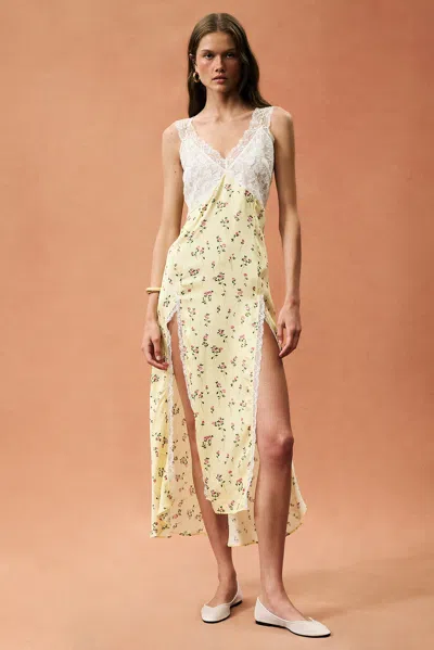 Rowen Rose For Fwrd Sleeveless Long Dress In Multi