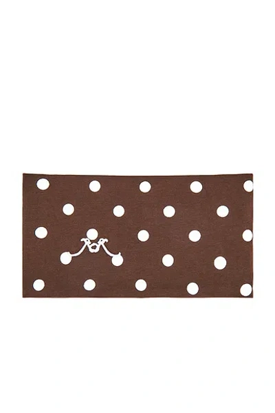 Rowen Rose Headband In Brown