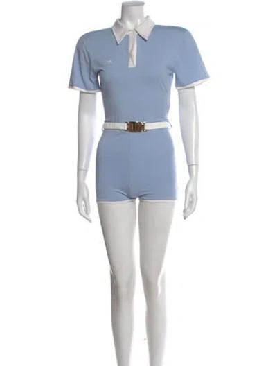 Pre-owned Rowen Rose Jumpsuit In Blue