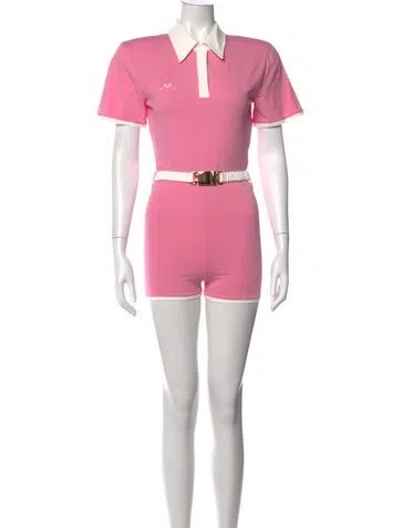 Pre-owned Rowen Rose Jumpsuit In Pink