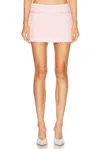 Rowen Rose Tweed Mini Skirt