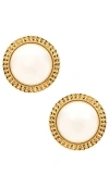 Rowen Rose Oversized Pearl Earrings