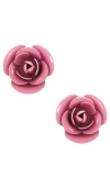 Rowen Rose Oversized Rose Earrings