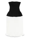 Rowen Rose Pleated Maxi Dress In Black