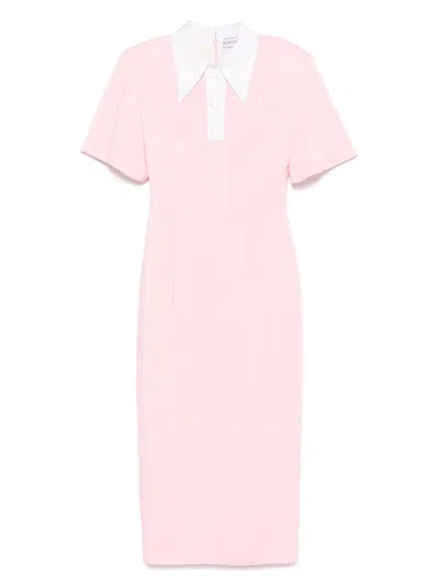 ROWEN ROSE KLASSISCHES MIDIKLEID