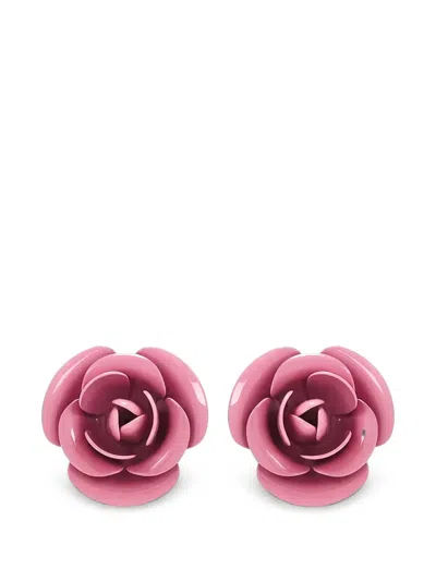 Rowen Rose Rose Clip-on Earrings In Pink