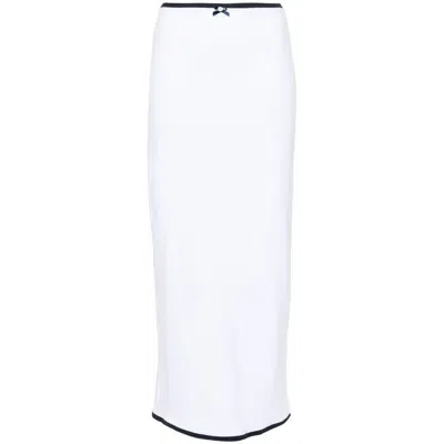 Rowen Rose Skirts In White