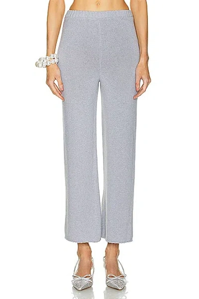 Rowen Rose Wide Leg Pant In Grey